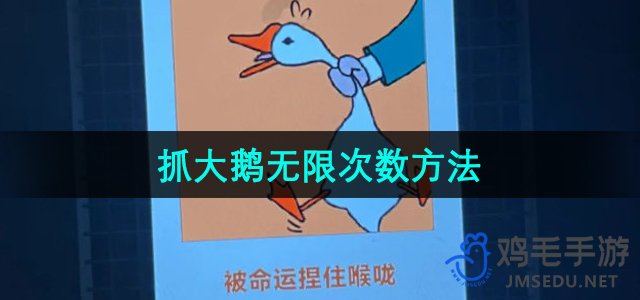 《抓大鹅》无限次数方法