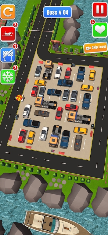 交通停车堵塞3D截图