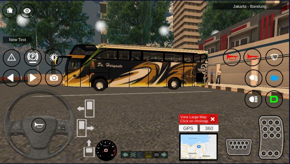 3D模拟公共汽车站截图