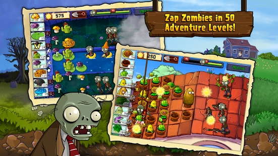 pvz融合版1.2夜晚手机版截图