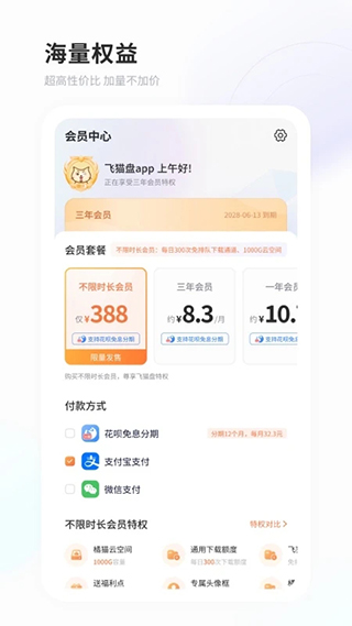 飞猫盘免费vip版截图